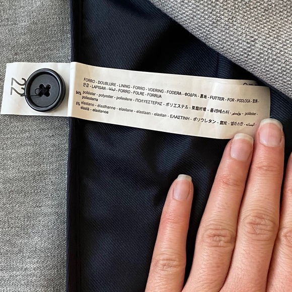 Zara Men’s Gray Blazer (Large) - Picture 4 of 6